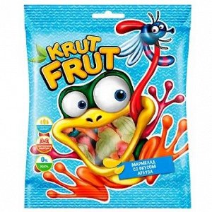 «KrutFrut», мармелад жевательный «Лягушки», 100 г