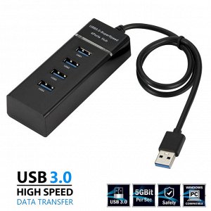 USB HUB концентратор переходник высокоскоростной на 4 USB 3.0