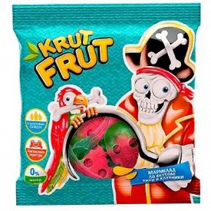 «KrutFrut», мармелад жевательный в форме черепов и костей, 70 г