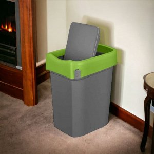 КОНТЕЙНЕР ДЛЯ МУСОРА  "SMART BIN" 25Л (Зеленый)