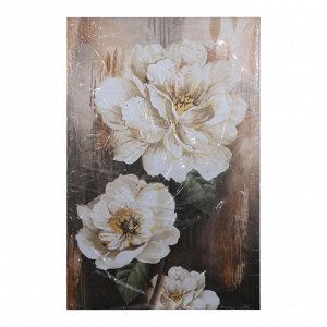Модульная картина "Цветы", 145 х 95,4 см