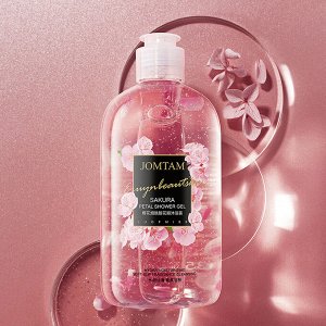 JOMTAM SAKURA PETAL SHOWER GEL Гель для душа с экстрактом сакуры, 350 мл