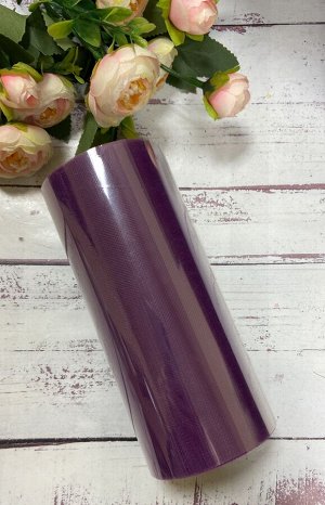 Фатин мелкий 15 см*22 метра цвет фиолетовый