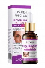 SADOER NICOTINAMIDE WHITENING ESSENCE Осветляющая себорегулирующая сыворотка с ниацинамидом, 30мл