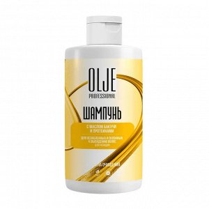 OLJE Натуральный шампунь для волос с маслом бакучи и протеинами