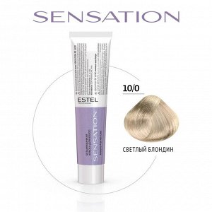 Безаммиачная краска для волос SENSATION DE LUXE 10/0 светлый блондин (60 мл), Estel