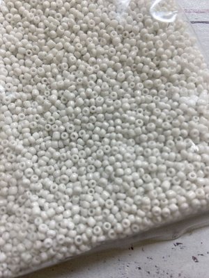 Бисер китайский №10/0 450 грамм белый