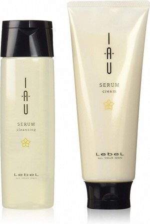 LEBEL IAU Cleansing Set - набор из шампуня и бальзама-ополаскивателя для непослушных волос