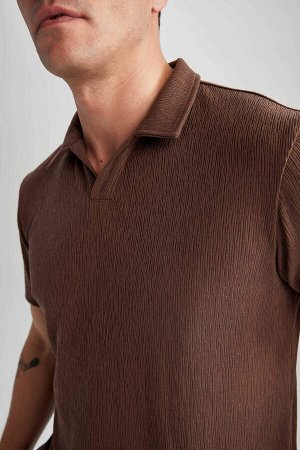 Базовая футболка с коротким рукавом и воротником-поло Modern Fit