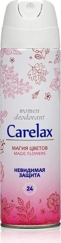 Carelax Дезодорант-спрей женский Magic Flowers, 150мл