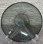 Тарелка 62541 BASILICO LAVA GREY 19 см глуб.