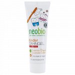 Гелевая зубная паста для детей &quot;С био-яблоком и папайей&quot;, без фтора NeoBio