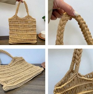 Плетеная сумочка женская
