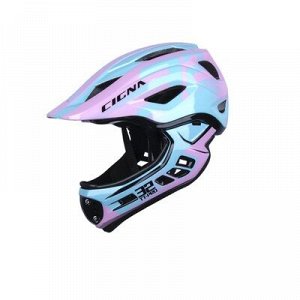 Детский шлем велосипедный шлем CIGNA TT 32-1 PRO (S, Мятный-Фиолетовый)