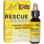 Bach, Original Flower Remedies, Rescue Remedy,естественное снятие стресса для детей 10 мл.