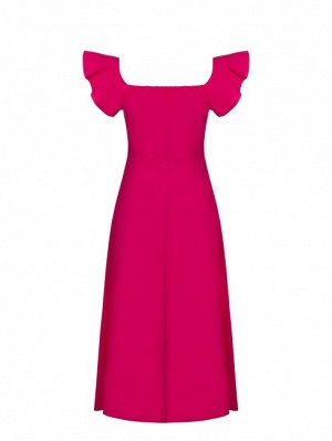 Платье Main part:100%Cotton / черный, айвори, зеленый, розовый, фуксия, коралловый