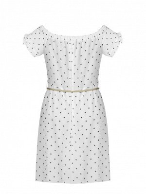 Платье Lining:95%Polyester-5%Elastane Main part:100%Polyester / белый, черный