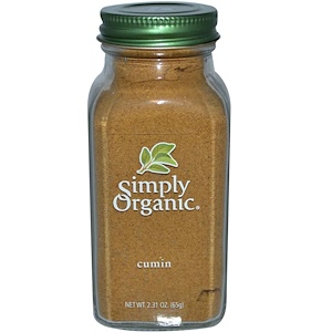 Simply Organic, Кумин 65 гр