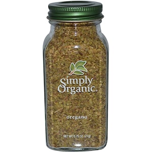 Simply Organic, Орегано 21 гр
