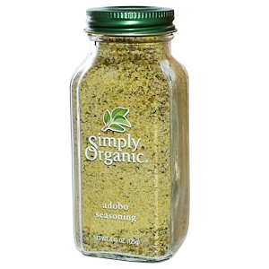 Simply Organic, Приправа адобо,125 гр