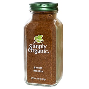 Simply Organic, Гарам масала 85 гр