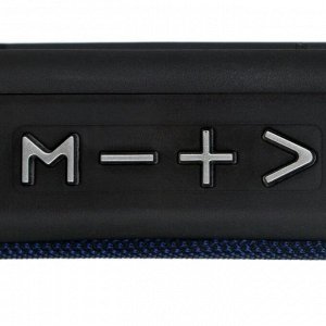 Портативная колонка LEEF MW-SW-B005, 3 Вт, BT 5.0, microSD, USB, FM, 300 мАч, синяя