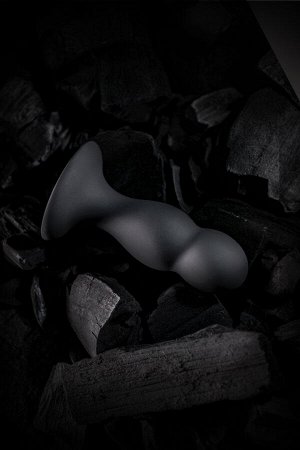 Анальная втулка Erotist Hidro M, силикон, чёрный, 10,5 см