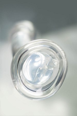 Нереалистичный фаллоимитатор TOYFA Basic Jelly Dildo S, TPE, прозрачный, 15,5 см