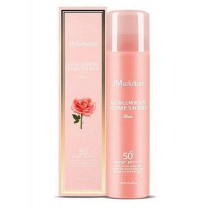 Солнцезащитный спрей с розой Glow Luminous Flower Sun Spray SPF50+ PA++++