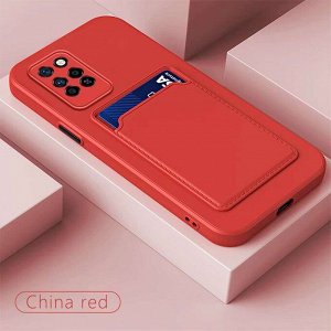 Чехол с карманом для карт iphone