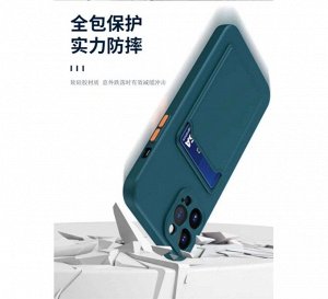 Чехол с карманом для карт Samsung Galaxy