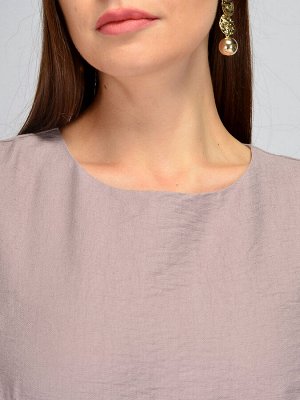 Комбинезон. Цвет: кофейный