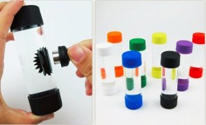 Ферромагнитная игрушка антистресс (для детей от 8 лет): колба с феррожидкостью и магниты Цвет: НА ВЫБОР