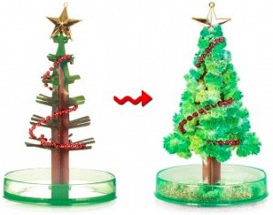 Набор для выращивания кристаллов "Новогодняя елка" (для детей от 6 лет)