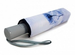 Зонт женский автомат ЦВЕТЫ цвет Серый (DINIYA)
