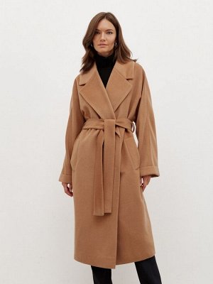 Пальто-халат из шерсти