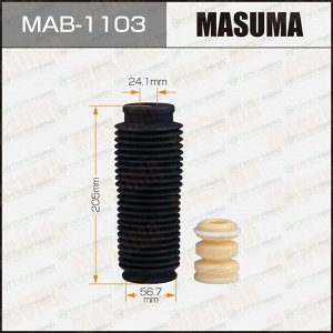 Защитный комплект амортизатора Masuma, передний, 1 пыльник + 1 отбойник, арт. MAB-1103