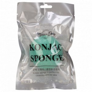 Спонж Конняку для умывания 	Grace Day Konjac Sponge