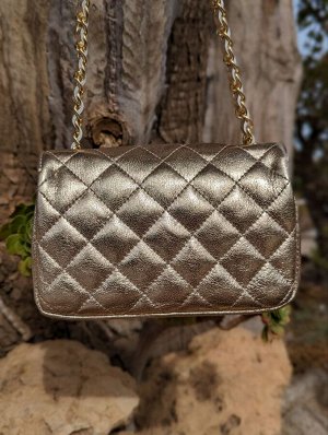Сумка с цепочкой PELLE · COCO · (450) oro