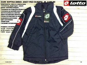 3109 jaket pad olimpia jr    navy/white