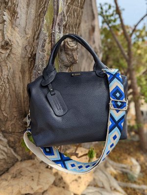 Сумка-шоппер AB.Z · Pelle · 21-13 (740) Marino - CINTURON BOLSOS (150)-6 (12)
