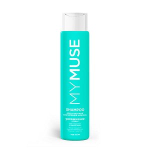 MyMuse Шампунь для волос бессульфатный, увлажнение и блеск,400 мл