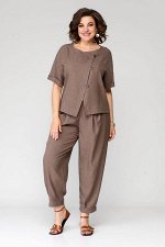 Брюки, Жакет / Michel chic 1337 коричневый