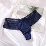 Женские трусы бразильяна синие