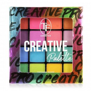 Палетка теней TF (Триумф) Creative Palette тон 01 Цветная Colors 16 цветов