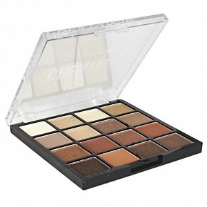 Палетка теней TF (Триумф) Creative Palette тон 02 Классический коричневый Classic brown 16 цветов EXPS