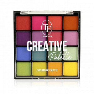 Палетка теней TF (Триумф) Creative Palette тон 01 Цветная Colors 16 цветов