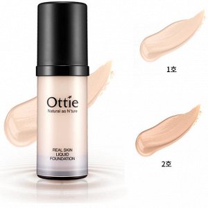 Жидкая тональная основа под макияж Ottie Real Skin Liquid Foundation, 30 мл