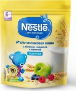 Каша молочная NESTLE 5 злаков Ябл-Черника-Малина 220г