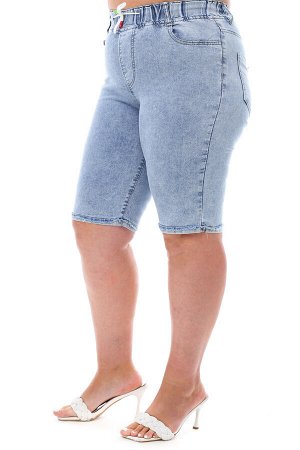 Шорты-3461 Фасон: Шорты; Модель брюк: Зауженные; Материал: Джинсовая ткань; Цвет: Синий; Параметры модели: Рост 173 см, Размер 54
Шорты джинсовые с необработанным низом голубые
Шорты выполнены из мягк